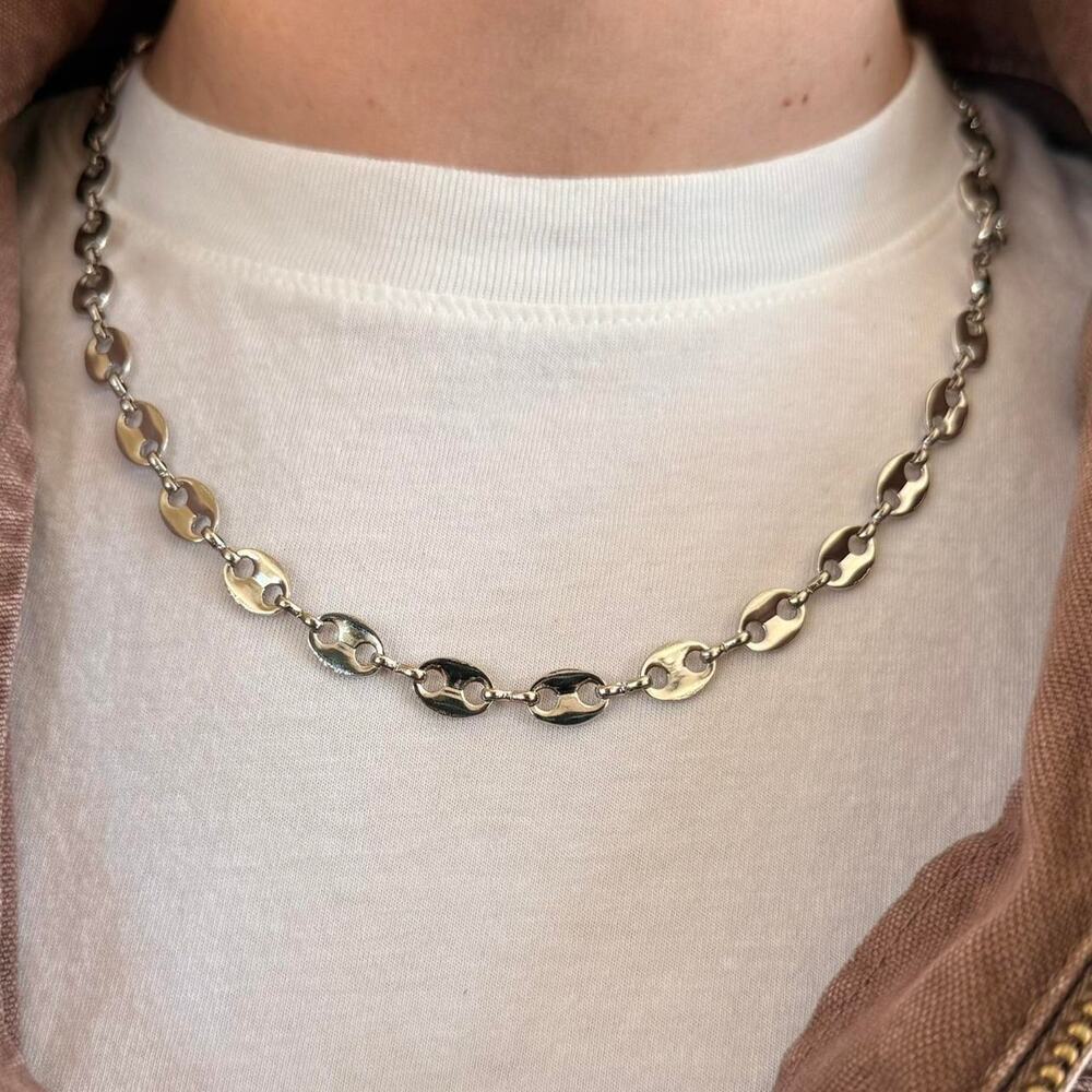 Y2k 2000s silver chain necklace - Picture 6 of 8